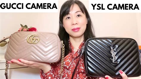 gucci vs ysl camera bag.